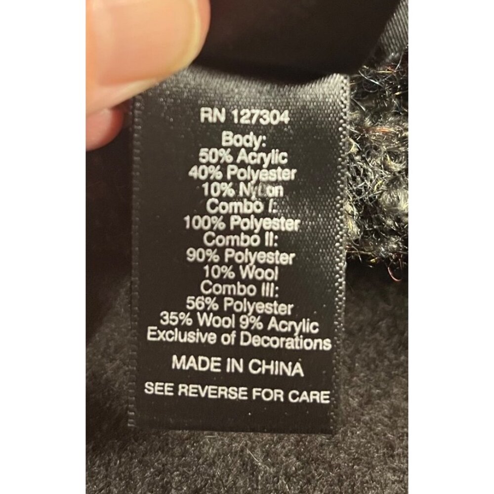 Ali Miles Women's XL Multi Patchwork Cardigan Jac… - image 8